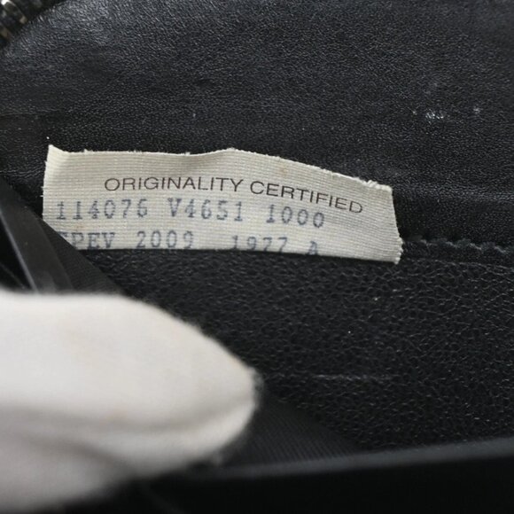 BOTTEGA VENETA Intrecciato Long Zipper Around Wallet Leather Black - Picture 4 of 16